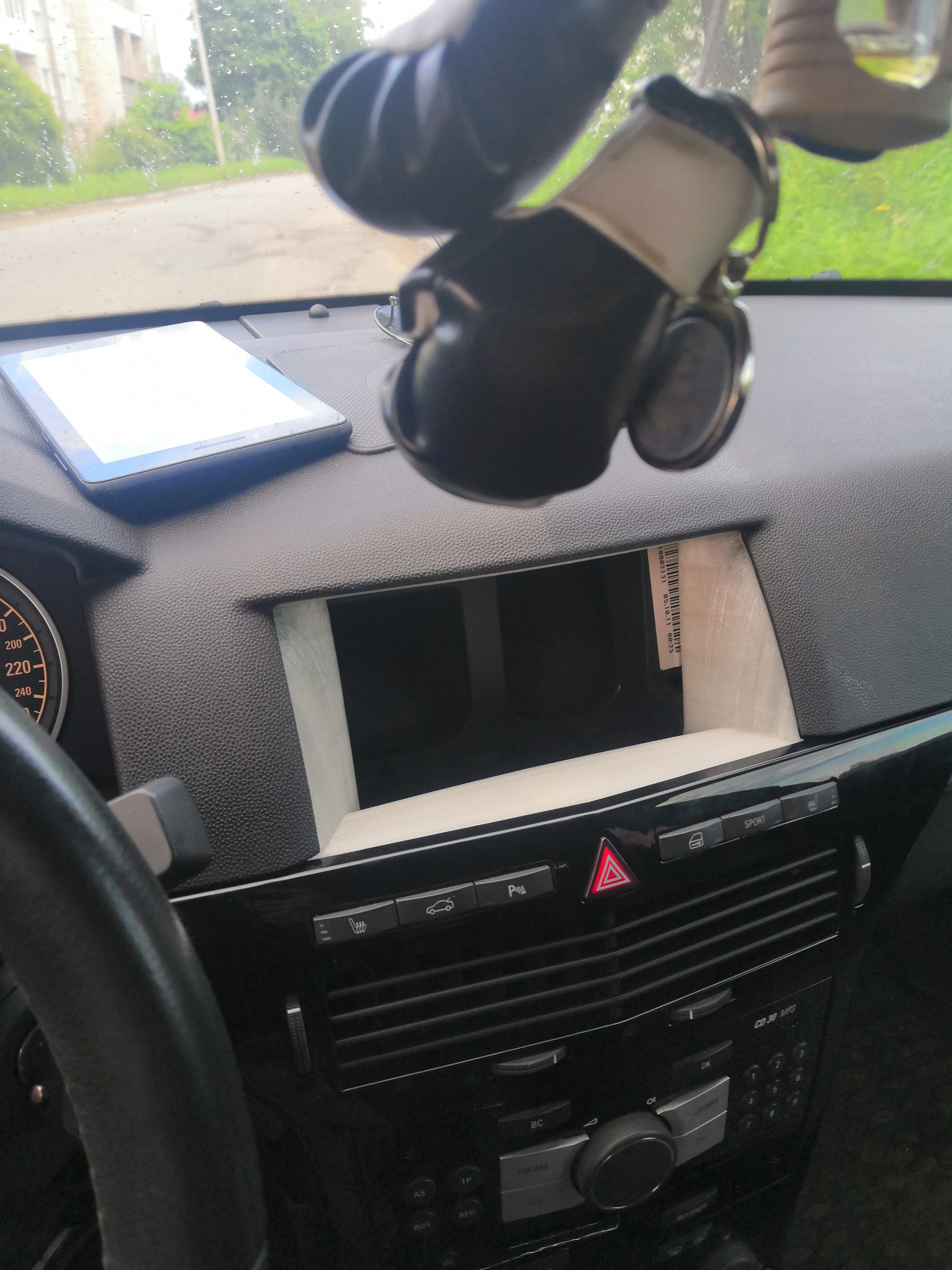 Рамка Opel Astra H под планшет 7 дюймов