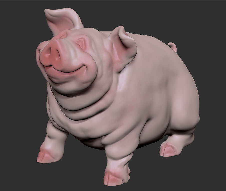 ТОП СВИНЬЯ 3Д МОДЕЛЬ СИМВОЛ 2019 УХОДЯЩЕГО ГОДА