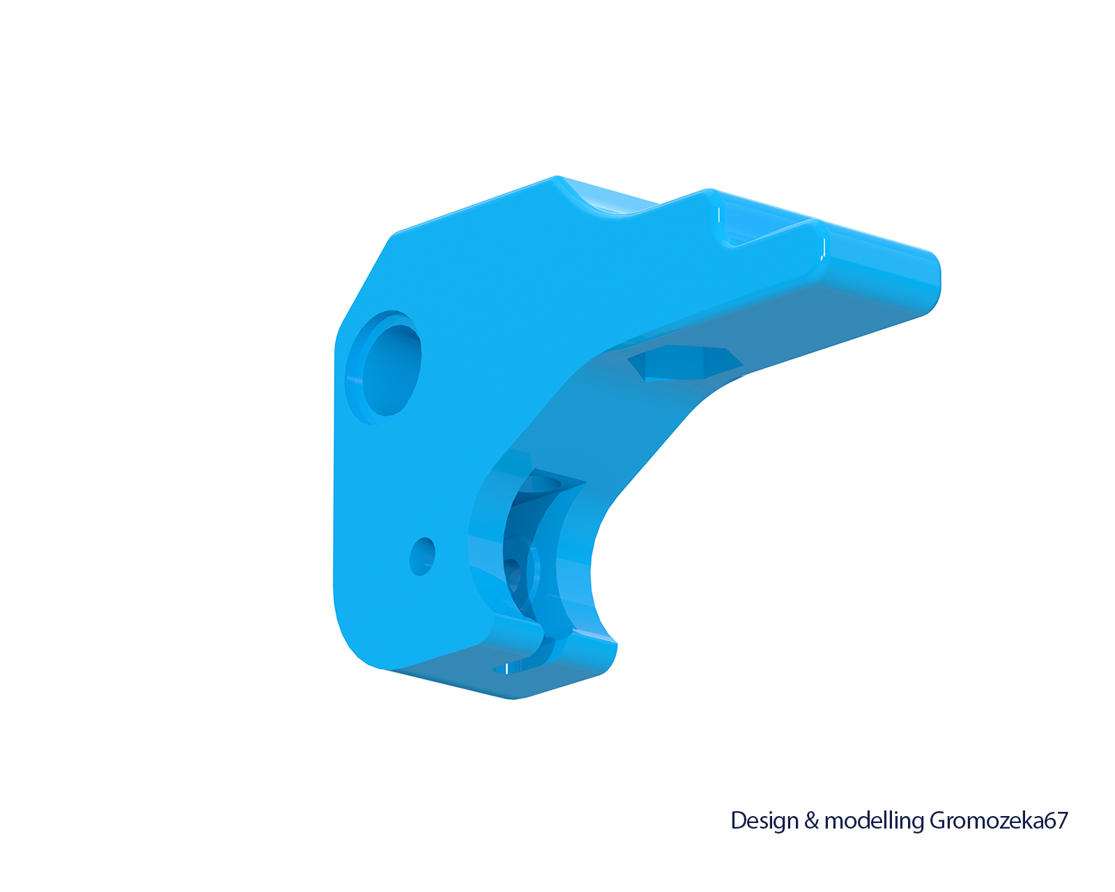 Прижимной рычаг экструдера MK-8 (MK-9)