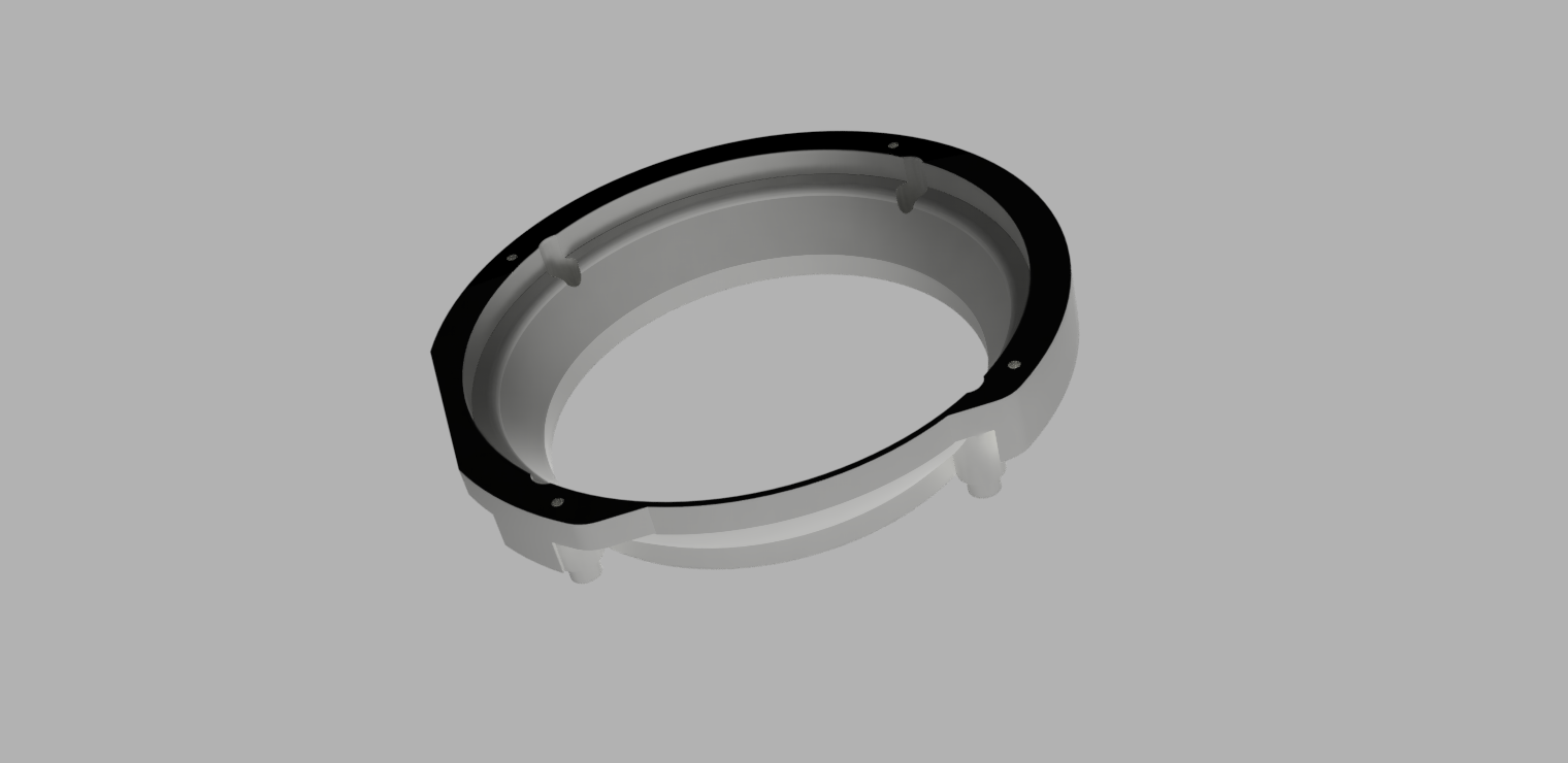 Переходники (пара) под динамики 6 дюймов в бэтвинг HD Electra Glide