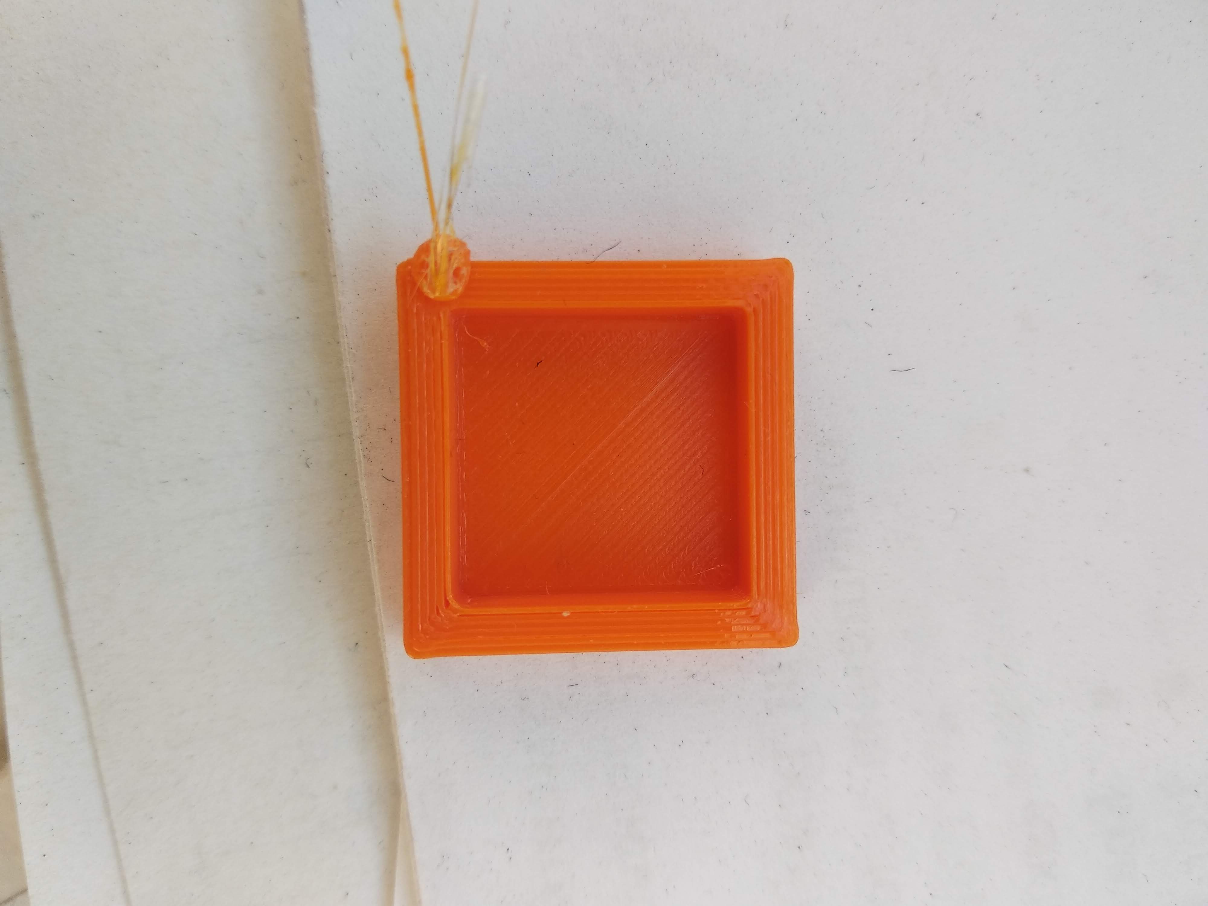 Недоэкструзия на внутренней стенке