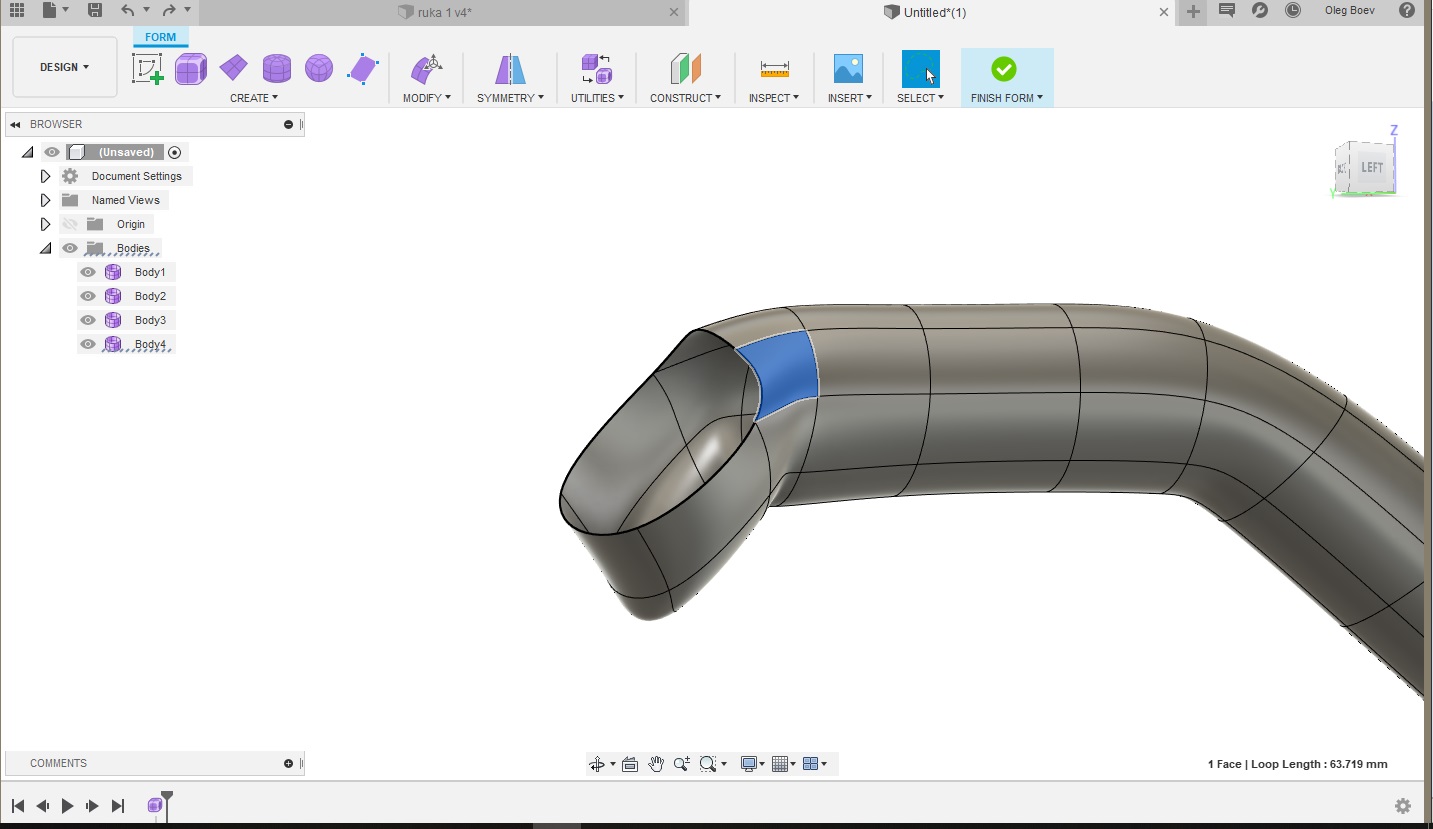 Как во fusion 360 тело перенести в другой проект