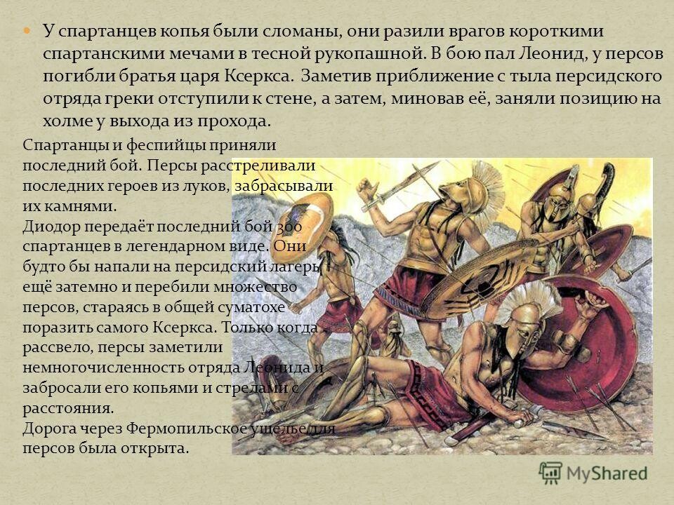 Царь Спарты Леонид Учебник