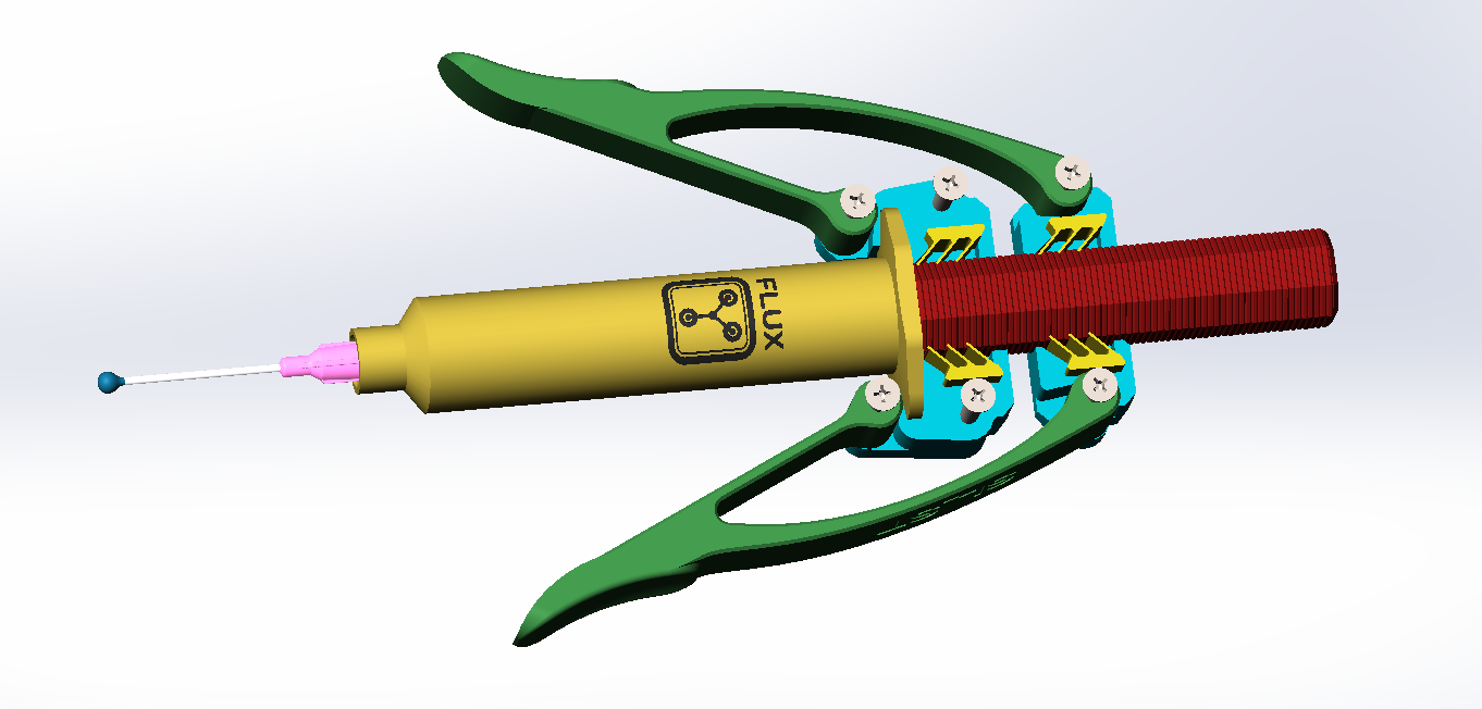 3d модель Пистолет для флюса или паяльной пасты для 3d принтера ...