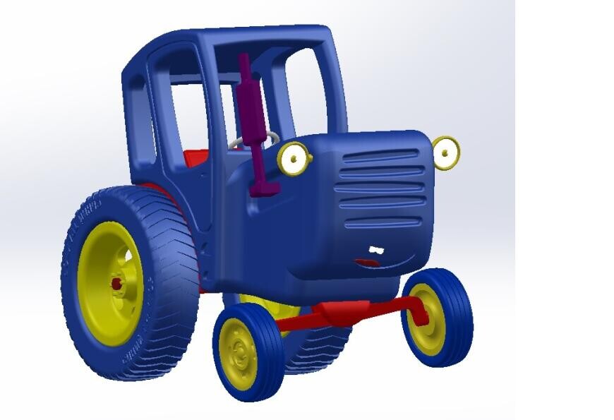 Почему синий трактор синий: причины и объяснения