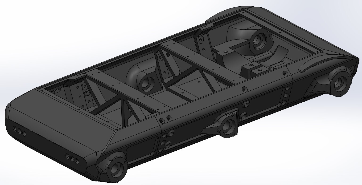 3D печатный плавающий вездеход