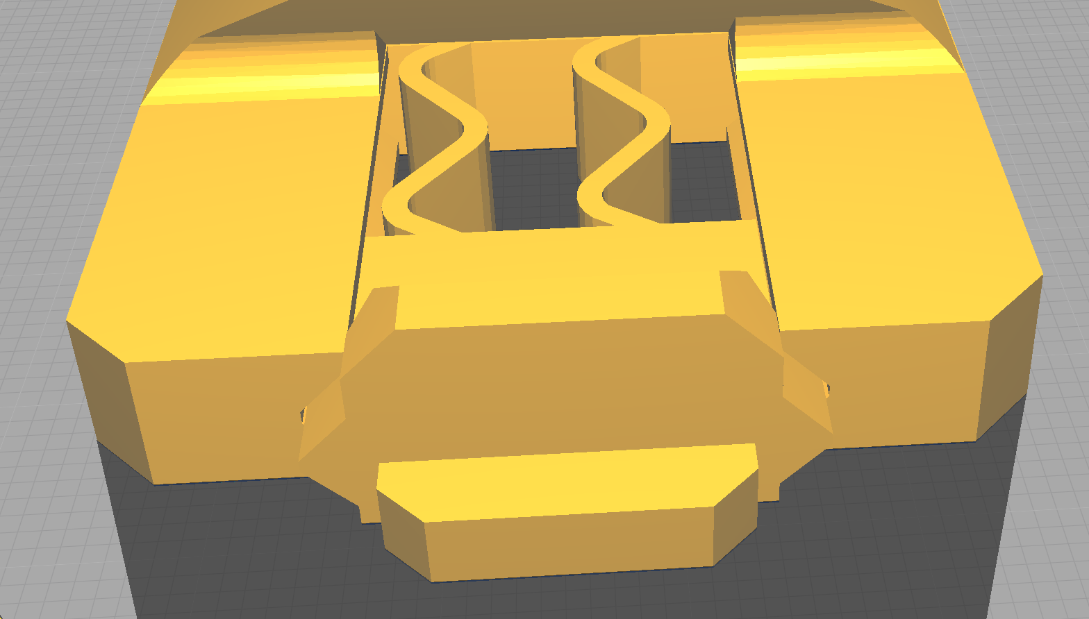 Слайсер Cura сливает объект в одно целое при нарезке