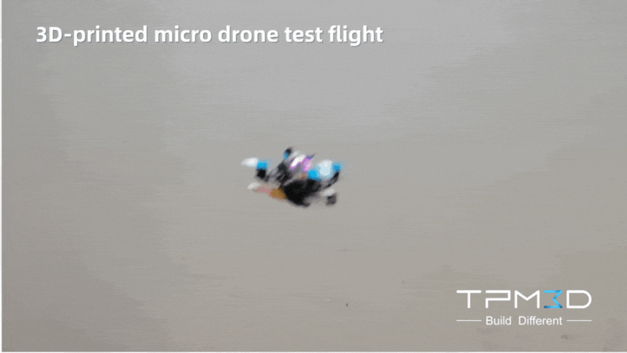 Технологии SLS 3D-печати от TPM3D позволили создать шестиграммовую раму летающего дрона Технологии SLS 3D-печати от TPM3D позволили создать шестиграммовую раму летающего дрона
