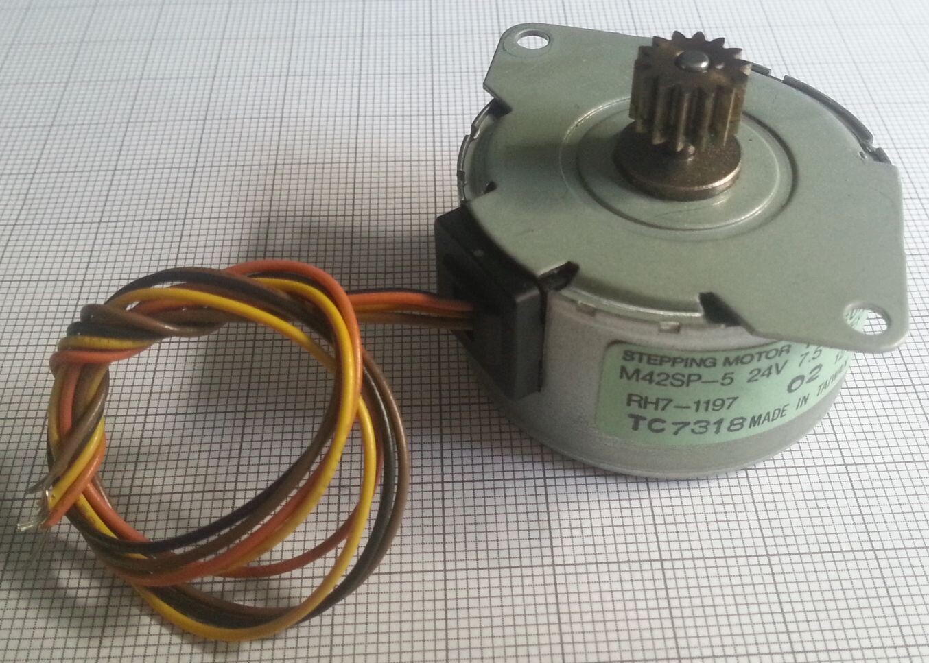 Sh035m0010b2f 0511. M42sp 4np Mitsumi. Stepping Motor m42sp-5. M42sp-5. M42sp-5p.